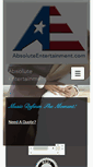 Mobile Screenshot of absoluteentertainment.com